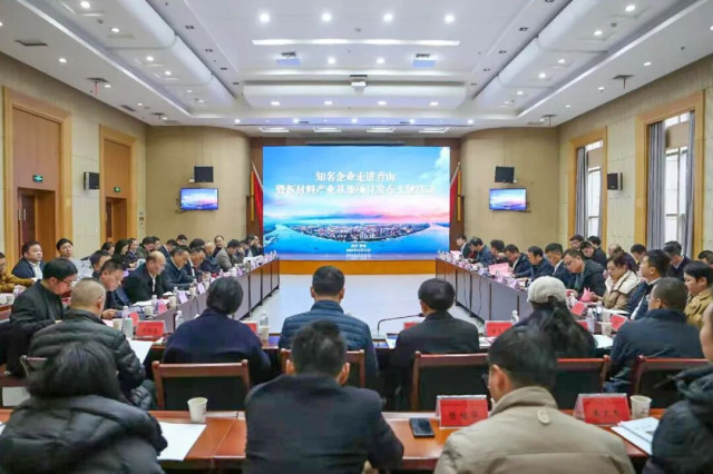 青山区新材料产业基地项目发布，政企共话发展新机遇